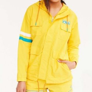 FILAx urban outfitters rain jacket